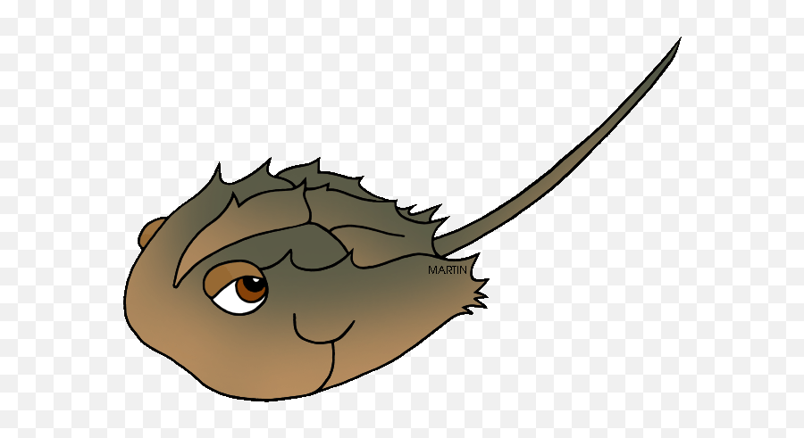 Animals Clip Art By Phillip Martin Horseshoe Crab - Horseshoe Crab Clipart Png,Crab Clipart Png