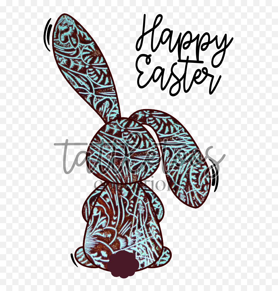 Western Leather Bunny Tt 1 Digital Png - Lovely,Bunny Transparent Background