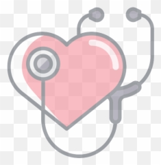 Pink Heart Stethoscope For Valentines Day - 512x512 Transparent png