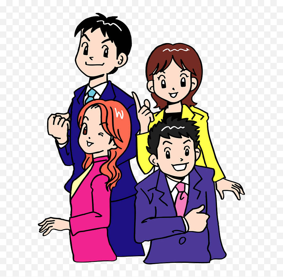 Young Business People Clipart Free Download Transparent - Clip Art Png,People Clipart Transparent