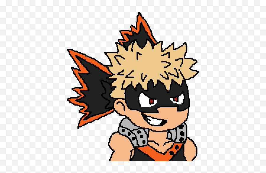 Pixilart - Katsuki Bakugou Mha By Rebelbiscuit546 Fictional Character Png,Bakugou Png