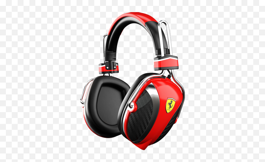 Headphone Png Images - Ferrari Headset Black,Earphones Png
