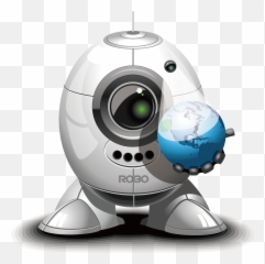 Graphics Computer Robot Icon 3d Free Hd - Png