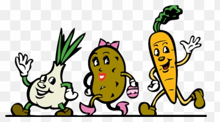Three Year Vegan Anniversary - Dancing Food Clipart Png Food Animated Clipart,Vegan Png