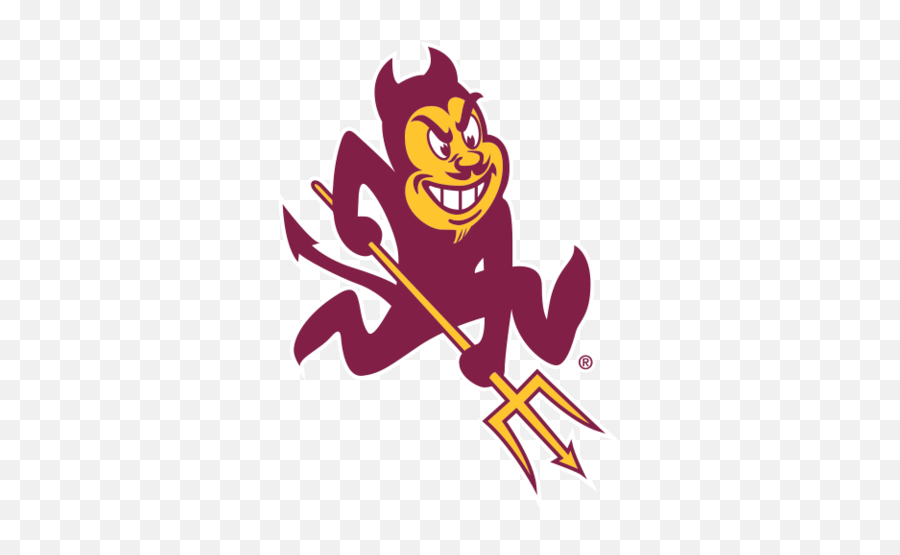 Arizona State Sparky Logo Panel For Stealth Recliner - Asu Sun Devils Png,Overwatch Character Logos