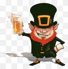 Leprechaun Png - Leprechaun Napkins Blue Bamboo Center For St Drawing Png,Leprechaun Png
