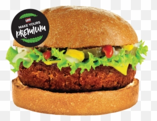 Beyond Meat - Lord Of The Fries Burger png