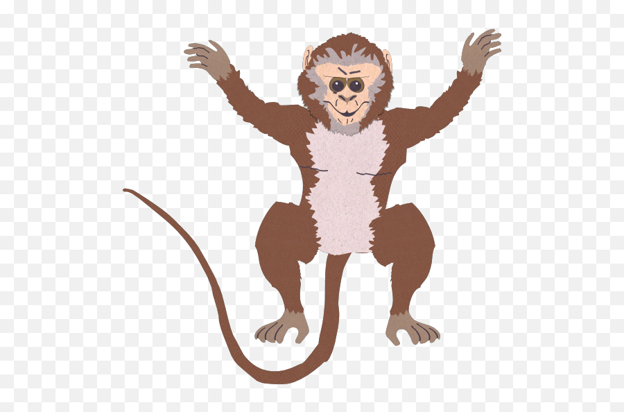 Fonics Monkey South Park Archives Fandom - South Park Hooked On Monkey Fonics Png,Monkey Transparent Background