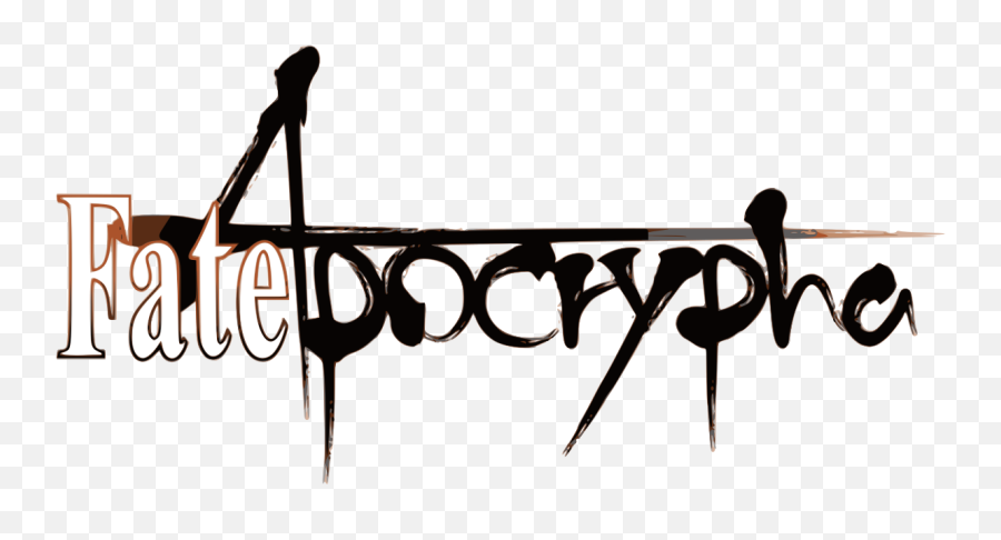 Fate Apocrypha Logo - Transparent Fate Apocrypha Logo Png,Fate Stay Night Logo