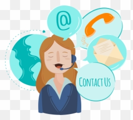 Contact Us Cartoon Png