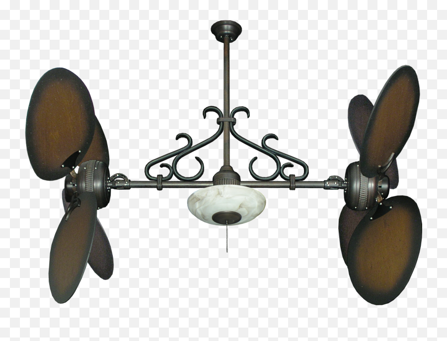 Side By Ceiling Fan - Twin Blade Ceiling Fan Uk Png,Ceiling Fan Png