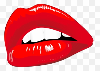 Red Lips Png Clip Art - Transparent