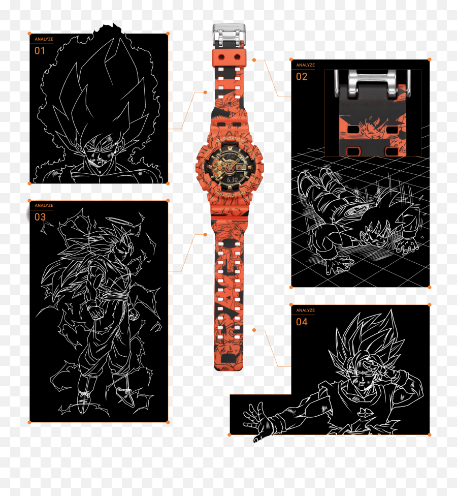 G - Shock X Dragon Ball Z Set To Release This Summer Png,Dragon Ball Icon Png