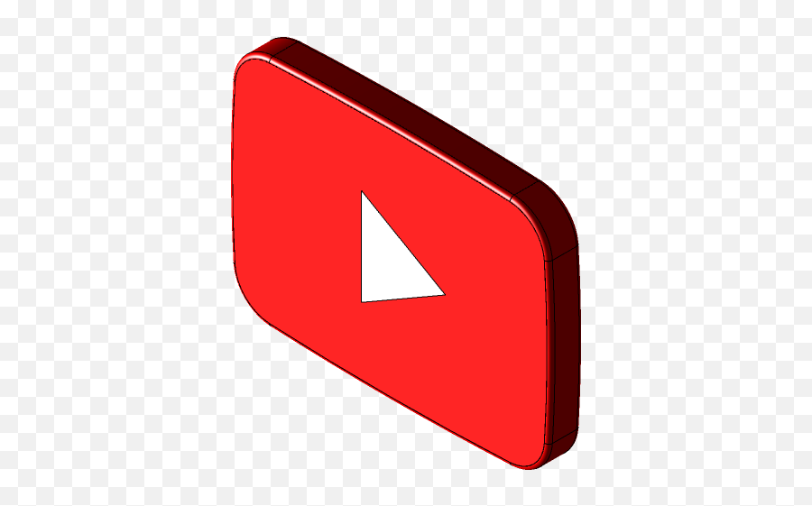 Youtube Logo - Logo Youtube 3d Png,Youtube Icon 128x128