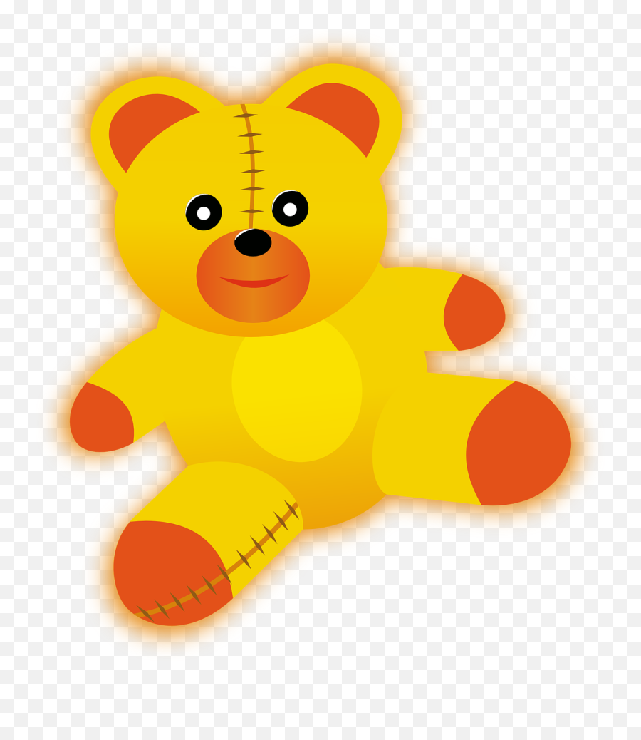 Png Toy Transparent Toypng Images Pluspng - Yellow Teddy Bear Clipart,K Png