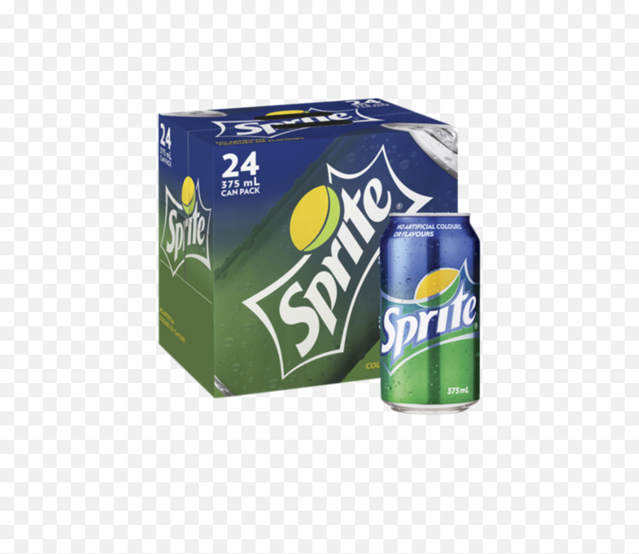 Sprite 24 X 375ml Can - Cream Soda Png,Sprite Can Png