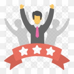 Client Satisfaction Icon Of Flat Style - Customer png