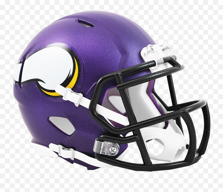 Minnesota Vikings Mini Speed Size Nfl - Minnesota Viking Helmet Png,Icon Purple Helmet