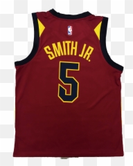 Cleveland Cavaliers Jr Smith 5 Nba Jersey Swingman Nike - Sleeveless png