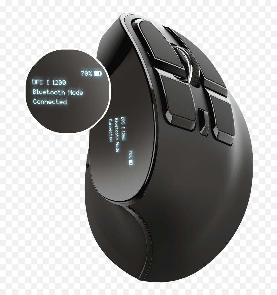 Trustcom - Voxx Rechargeable Ergonomic Wireless Mouse Trust Voxx Png,Mac Mouse Circle Loading Icon