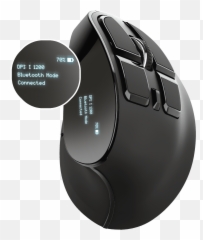 Trustcom - Voxx Rechargeable Ergonomic Wireless Mouse png
