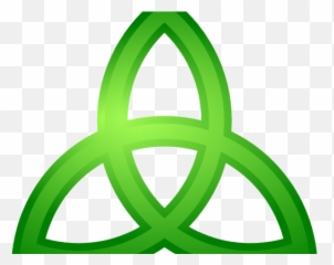 Shamrock Clipart Celtic Knot - Celts Png,Triquetra Png