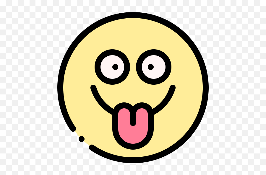 Tongue Out - Free Smileys Icons Mouth Full Emoji Png,Funny Face Icon