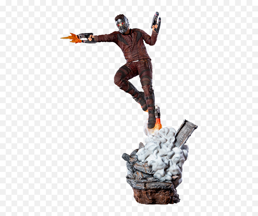 Marvel Star - Lord Statue By Iron Studios Iron Studios Star Lord Png,Starlord Png