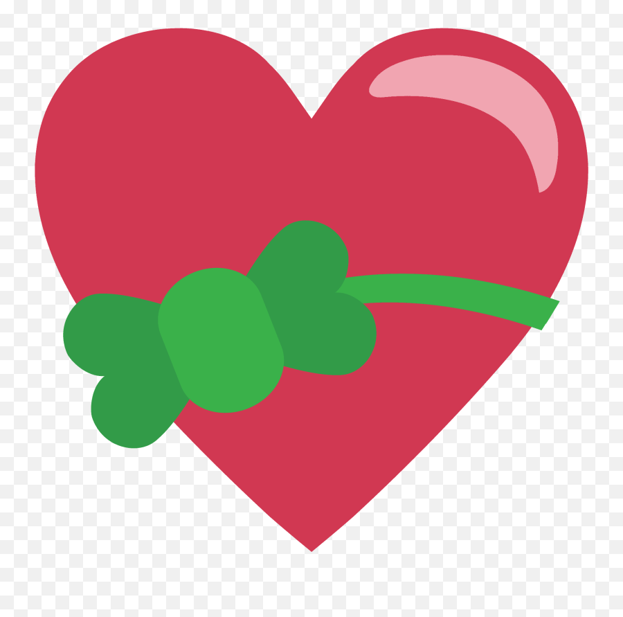 Heart With Ribbon Emoji Clipart Free Download Transparent - Corazón Con Lazo Png,Green Love Icon