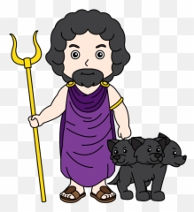 Hades - Cartoon Clipart Full Size 3314504 png