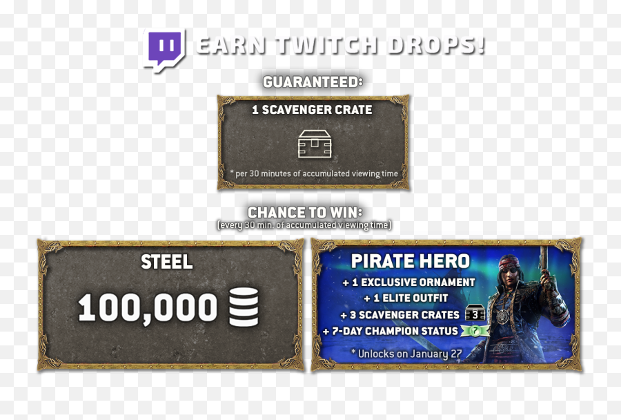 Twitch Drops Are Back - Language Png,Twitch Social Icon