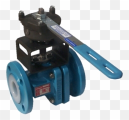 Pfa Lined Ball Valves With Spring Return Handles Crp Us - Cylinder png