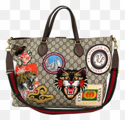 Buy Preloved Authentic Gucci Fashion - Embroidered Tote Bags png