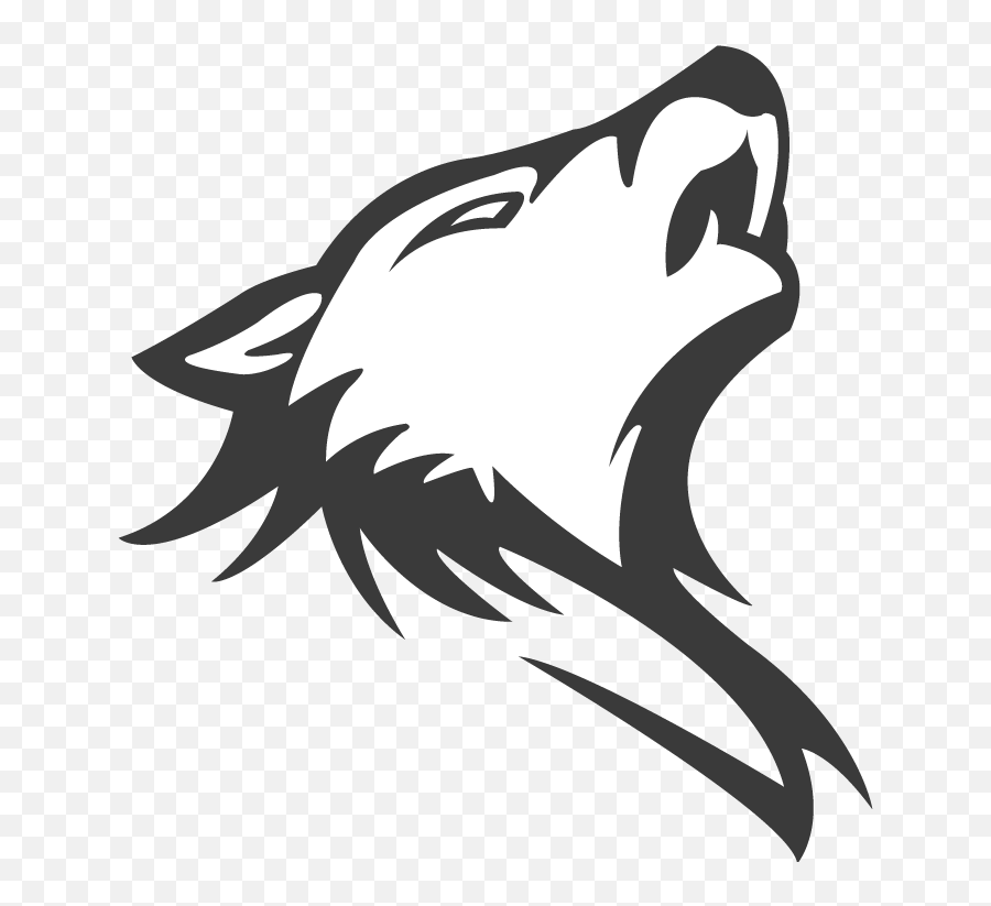 Wolf Logo Transparent Png Clipart - Wolf Png Logo Hd,Howling Wolf Png
