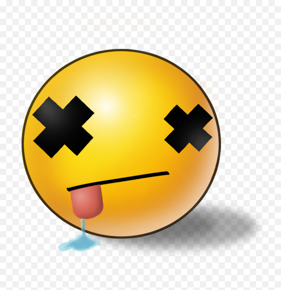 Smiley Emoticon Emoji Clip Art - Dead Face Emoji Png,Shocked Emoji Transparent Background