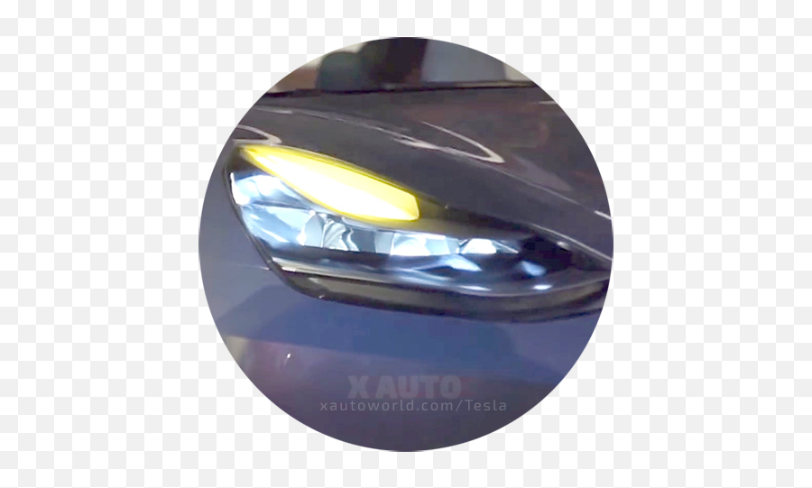 Tesla Model 3 Headlights - Tesla Model 3 Peugeot Png,Headlights Png