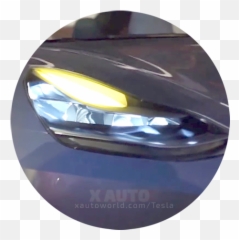 Tesla Model 3 Headlights - Tesla Model 3 Peugeot Png,Headlights Png