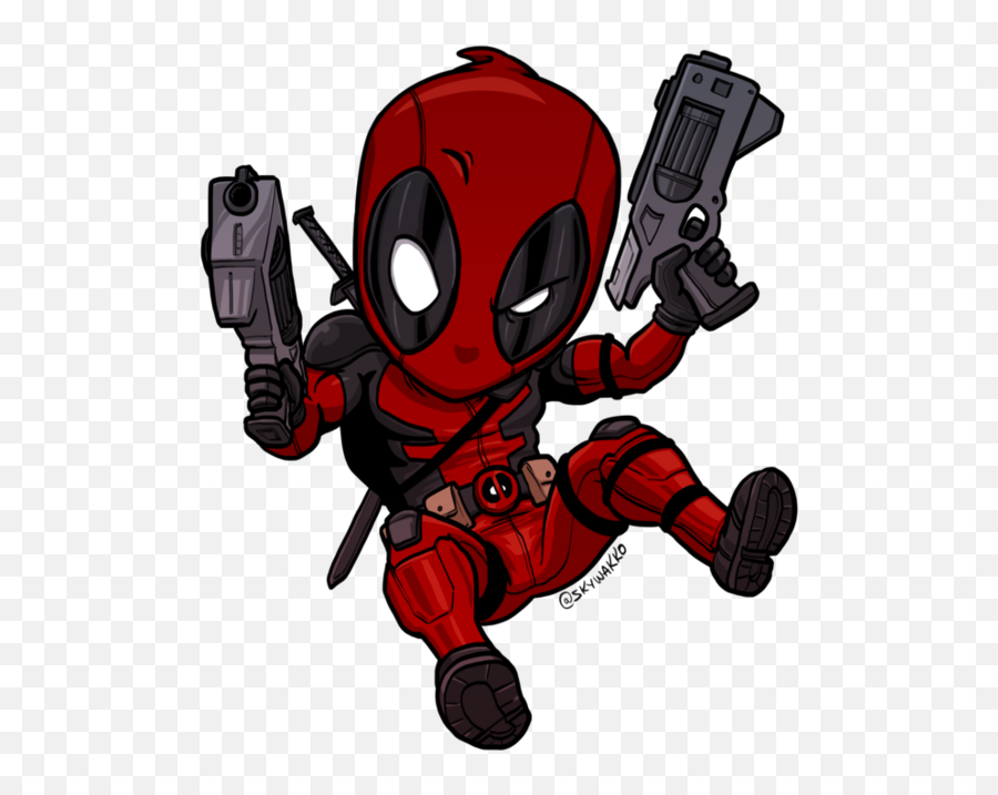 Deadpool Fan Art By Skywakko The 5 Står - Deadpool Clipart Png,Dead Pool Png