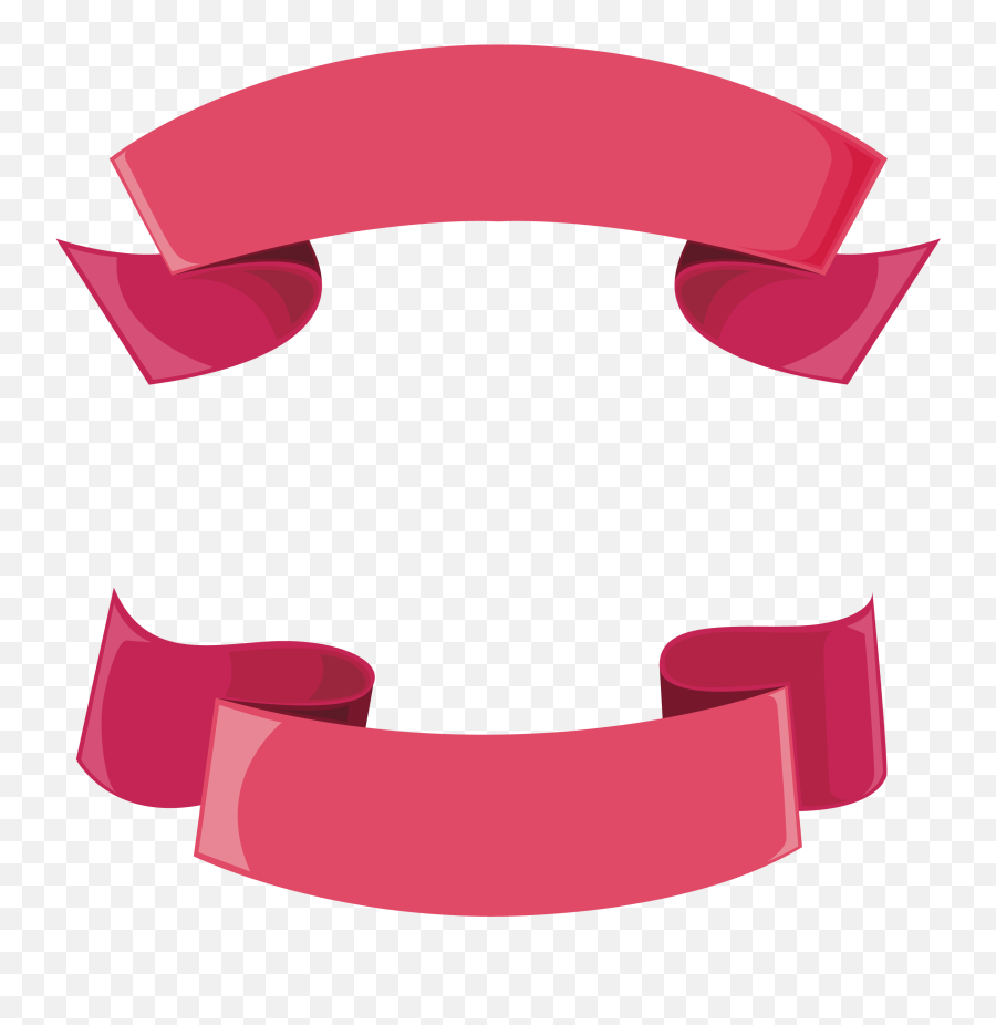Pink Ribbon Header Box Png Download - Pink Ribbon Text Box Png,Pink Ribbon Png