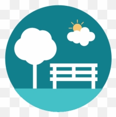 Citycons Park Relax Tree Icon - png