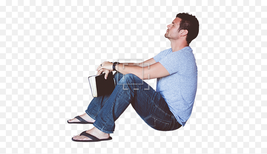 Download Guy Sitting Png Arms Up - Person Sitting Leaning Against Wall,Person Sitting Png