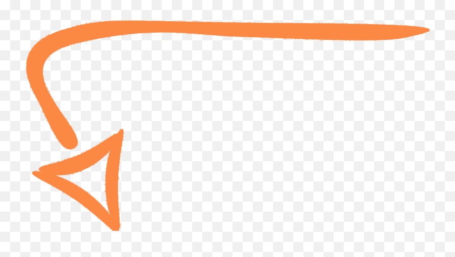 Orange - Clip Art Png,Orange Arrow Png