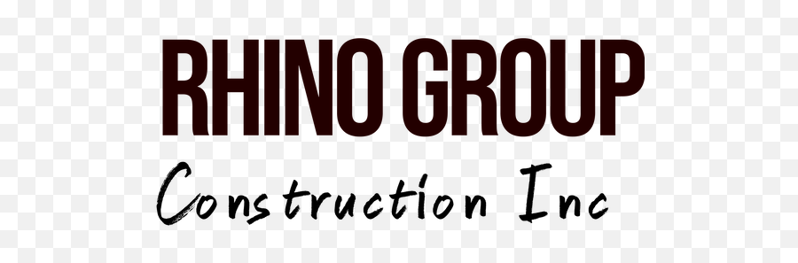 Facilities And Construction Rhino Group - Calligraphy Png,Rhino Transparent Background