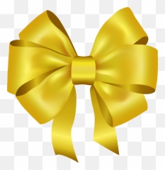 Clipart Gallery Yellow Bow Png