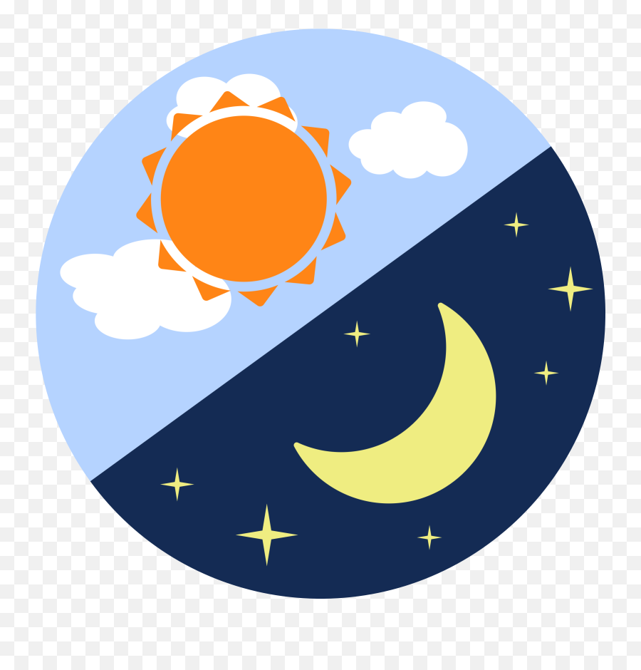 Day And Night - Day And Night Icon Png,Night Png