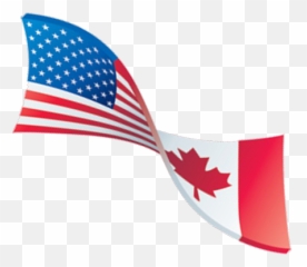 Truckboss Is Manufactured In The Usa - Canada America Flag Png