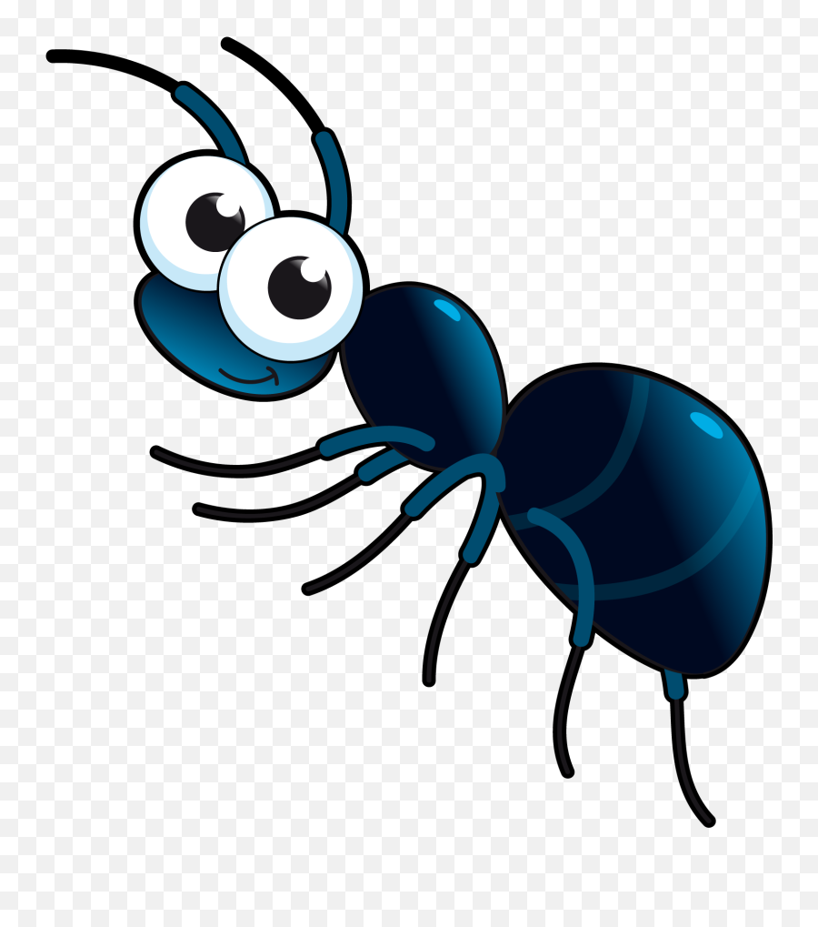 Ant Png Transparent Cute - Cartoon Ant Transparent Background,Ants Png