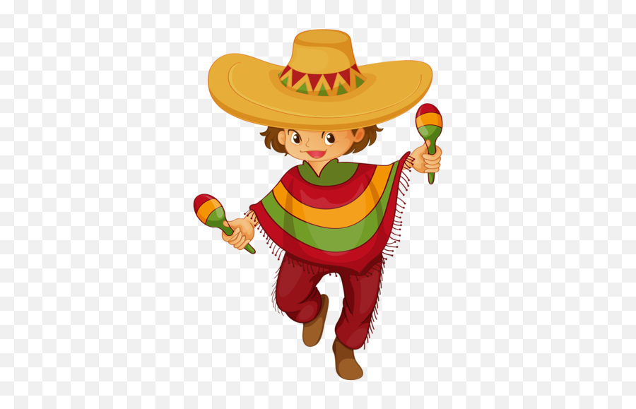 Download Mexican Poncho Png - Mexican Boy Clipart Mexican Clipart,Poncho Png