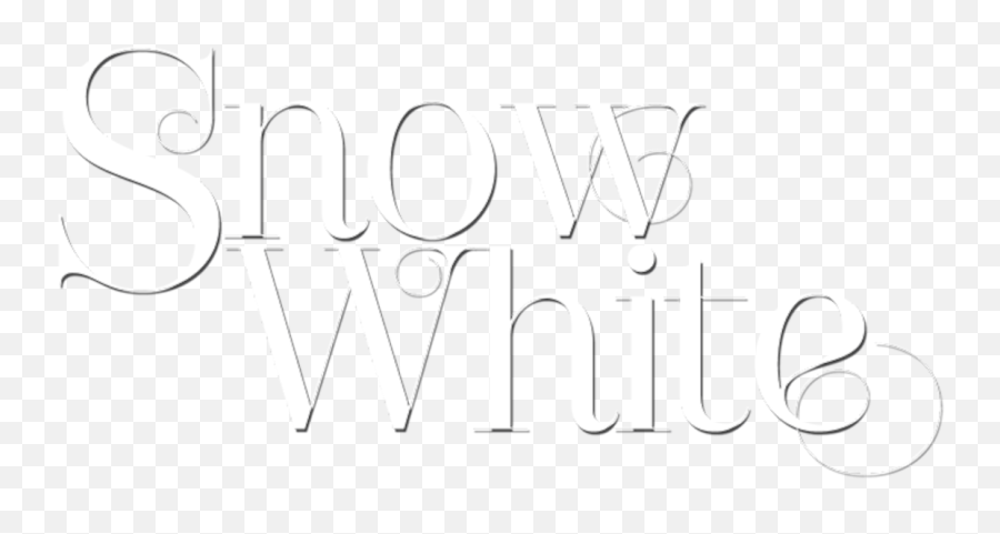 Snow White Netflix - Calligraphy Png,Snow White Logo