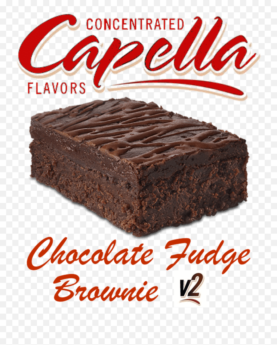 Capella Chocolate Fudge Brownie V2 Png